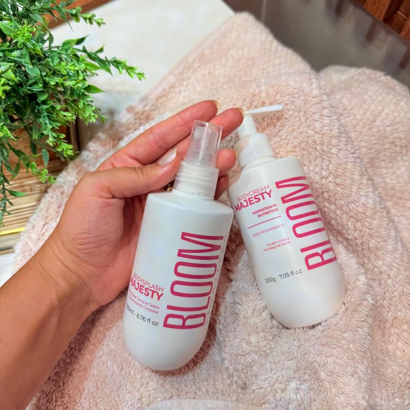 Kit Body Cream e Body Splash Majesty