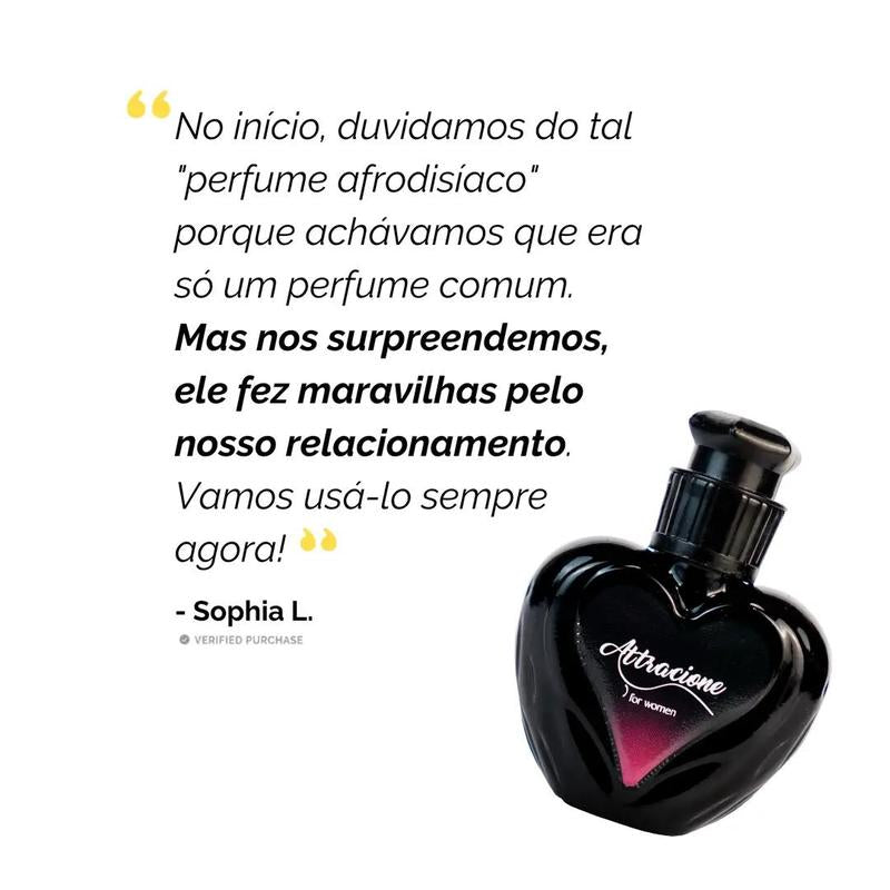 Perfume Attracione Feminino (Compre 1 Ganhe 2)