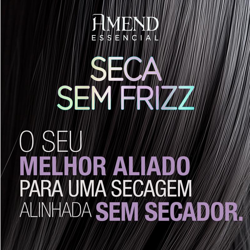Amend Seca Frizz - Controle total do frizz em 30 segundos! (Compre 1 Ganhe 2)