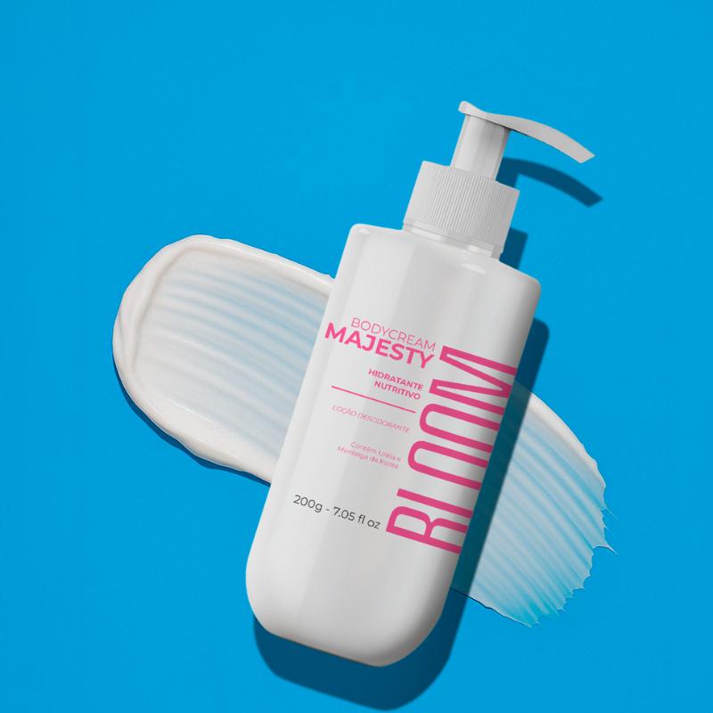 Kit Body Cream e Body Splash Majesty