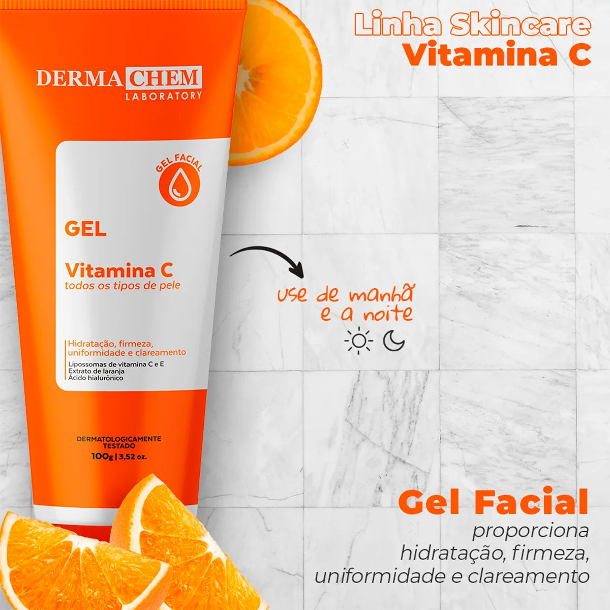 Kit Completo Dermachem - Pele renovada, bonita e hidratada!