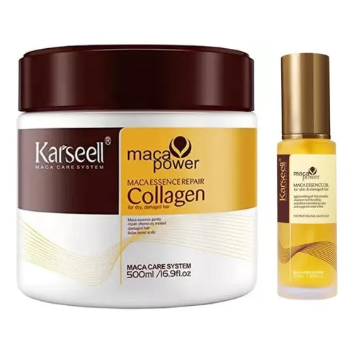 Kit Máscara Karseell 500ml + 1 Óleo Karseell