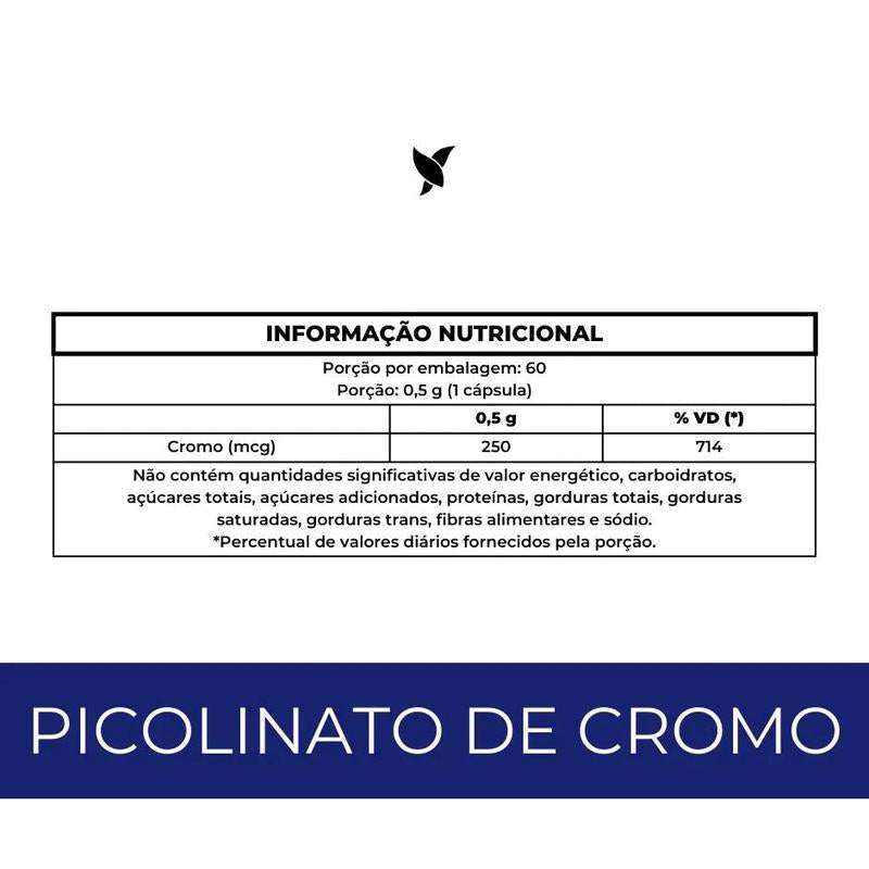 Picolinato de Cromo - Always Fit (Compre 1 Ganhe 2)