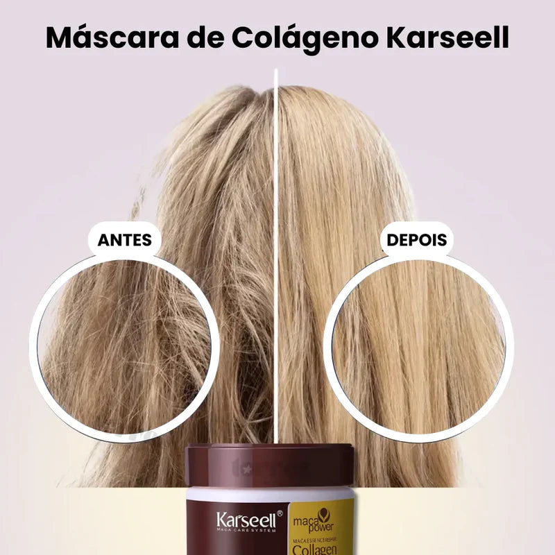 Kit Máscara Karseell 500ml + 1 Óleo Karseell