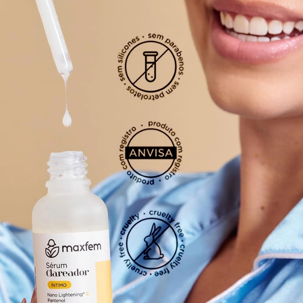 Sérum Clareador Íntimo MaxFem (Compre 1 Ganhe 2)